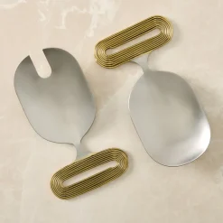 West Elm Bodin Wired Salad Servers (Set of 2)