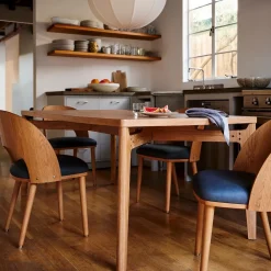 West Elm Boerum Plywood Back Leather Dining Chair