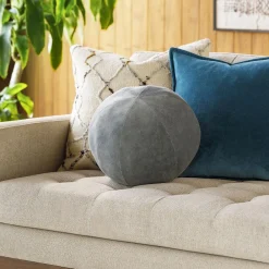 West Elm Bola Round Pillow