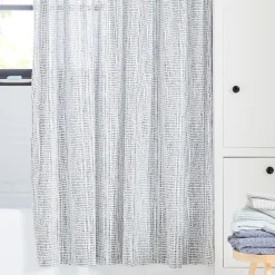 West Elm Bomu Shower Curtain