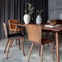 West Elm Boulder Leather Dining Chair (Set of 2)