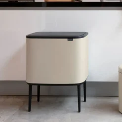 West Elm Brabantia Bo Touch Dual-Compartment Trash Can (3 & 6 Gallon)