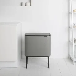 West Elm Brabantia Bo Touch Dual-Compartment Trash Can (3 & 6 Gallon)