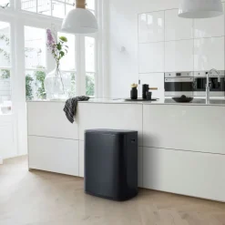 West Elm Brabantia Bo Touch Top Trash Can (16 Gallon)