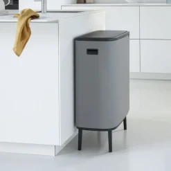 West Elm Brabantia Bo Touch Trash Can (Dual 8 Gallon)