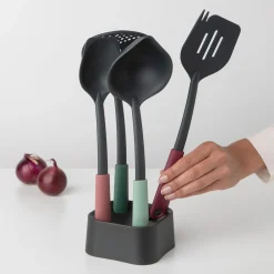 West Elm Brabantia Kitchen Utensils w/ Stand