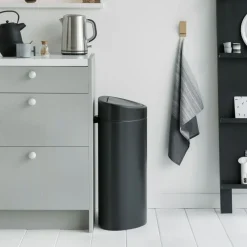 West Elm Brabantia Touch Top Trash Can (10.6 Gallon)