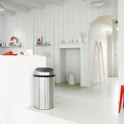 West Elm Brabantia Touch Top Trash Can (16 Gallon)