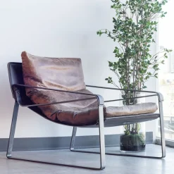 West Elm Bram Reclined Sling Chair
