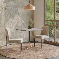 West Elm Branch Restaurant Rectangle Dining Table - Quartz