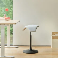 West Elm Branch Saddle Stool Iloa