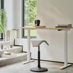 West Elm Branch Saddle Stool Iloa Plus