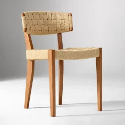 West Elm Brenna Woven Dining Chair