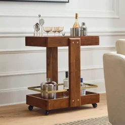 West Elm Bridger Bar Cart (27")