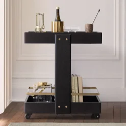 West Elm Bridger Bar Cart (27")