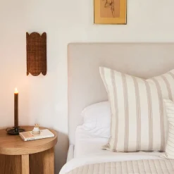 West Elm Brigitte Rattan Sconce (6")