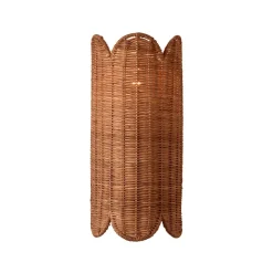 West Elm Brigitte Rattan Sconce (6")