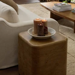 West Elm Brindle End Table (19")