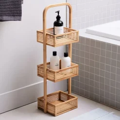West Elm Brockton Bamboo Freestanding Storage