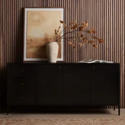 West Elm Bronzed Iron Buffet (74")