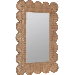 West Elm Brooke Rattan Wall Mirror