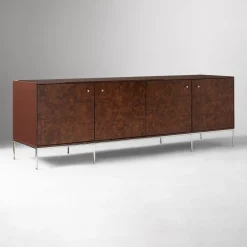 West Elm Broome Lacquer & Burl Media Console (72")