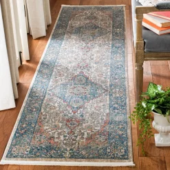 West Elm Brushed Flowers Performance Rug