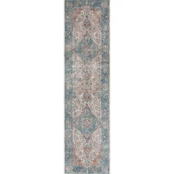 West Elm Brushed Flowers Performance Rug