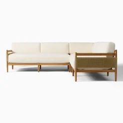 West Elm Build Your Own - Baycrest Outdoor Teak Sectional
