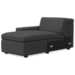 West Elm Build Your Own - Enzo Leather Sectional