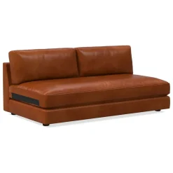 West Elm Build Your Own - Haven Leather Sectional