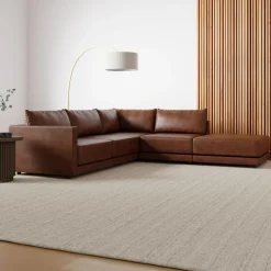 West Elm Build Your Own - Melbourne Leather Sectional