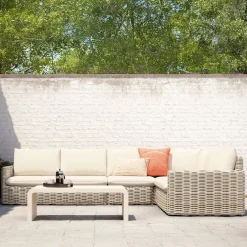 West Elm Build Your Own - Westport Wicker Slim Profile Outdoor Sectional