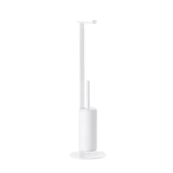 West Elm Butler Toilet Paper Storage w/ Brush
