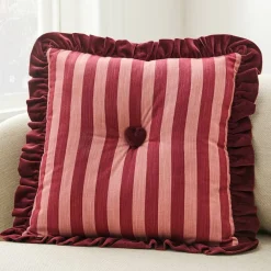 West Elm Button-Tufted Heart Pillow Cover
