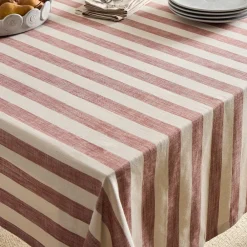 West Elm Cabana Stripe Cotton Tablecloth