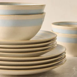West Elm Cabana Stripe Stoneware Dinnerware Collection