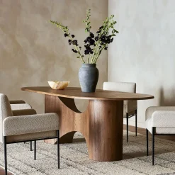 West Elm Cadman Oval Dining Table (98")