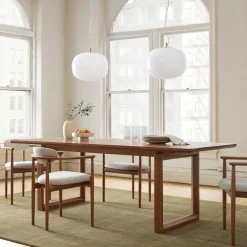 West Elm Calla Solid Wood Dining Table (86")