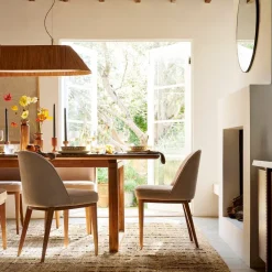 West Elm Calla Solid Wood Dining Table (86")