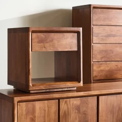 West Elm Calla Solid Wood Nightstand (22")