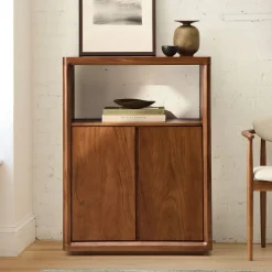 West Elm Calla Solid Wood Storage Cabinet (32")