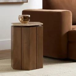 West Elm Callenwood End Table (14")
