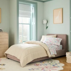 Kids West Elm Calma Upholstered Bed
