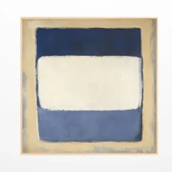 West Elm Calm Blue Divide by Walker Noble