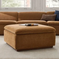 West Elm Calvin Ottoman
