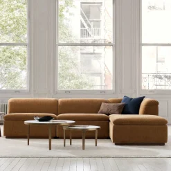 West Elm Calvin 4-Piece Ottoman Sectional (113.5")