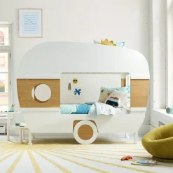 Kids West Elm Camper Twin Bunk Bed