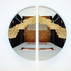 West Elm Candice Luter Glissando Double Reflection Wall Mirror Set