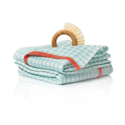 West Elm Caravan Gingham Kitchen Hand Towels (Set of 2)